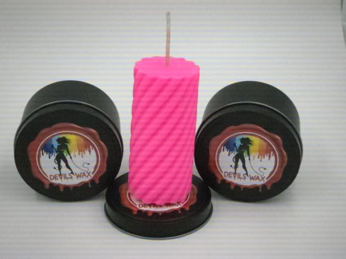 UV Pink Large Pillar Candle